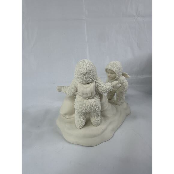 Dept 56 Snowbabies Where Did He Go? Christmas Playful Figurine - Picture 4 of 6